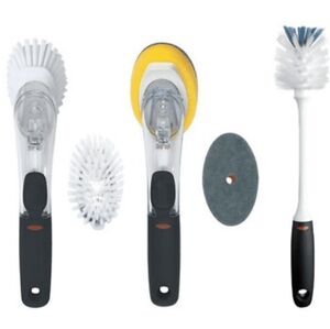 Oxo soft work 6piece soap dispensing cleaning set